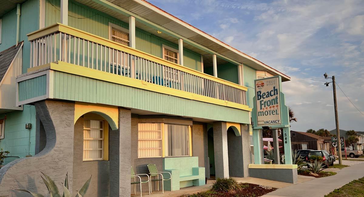 Beach Front Motel Exterior